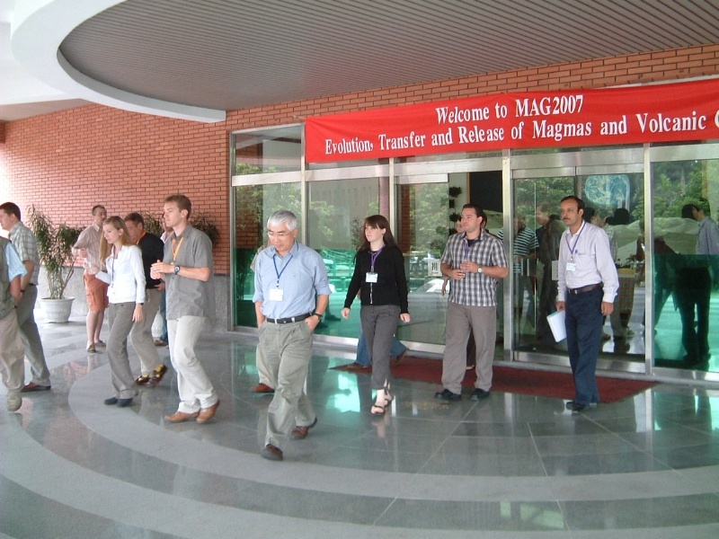 2007-04-24 「International Conference on Evolution, Transfer and Release of Magmas and Volcanic Gases」