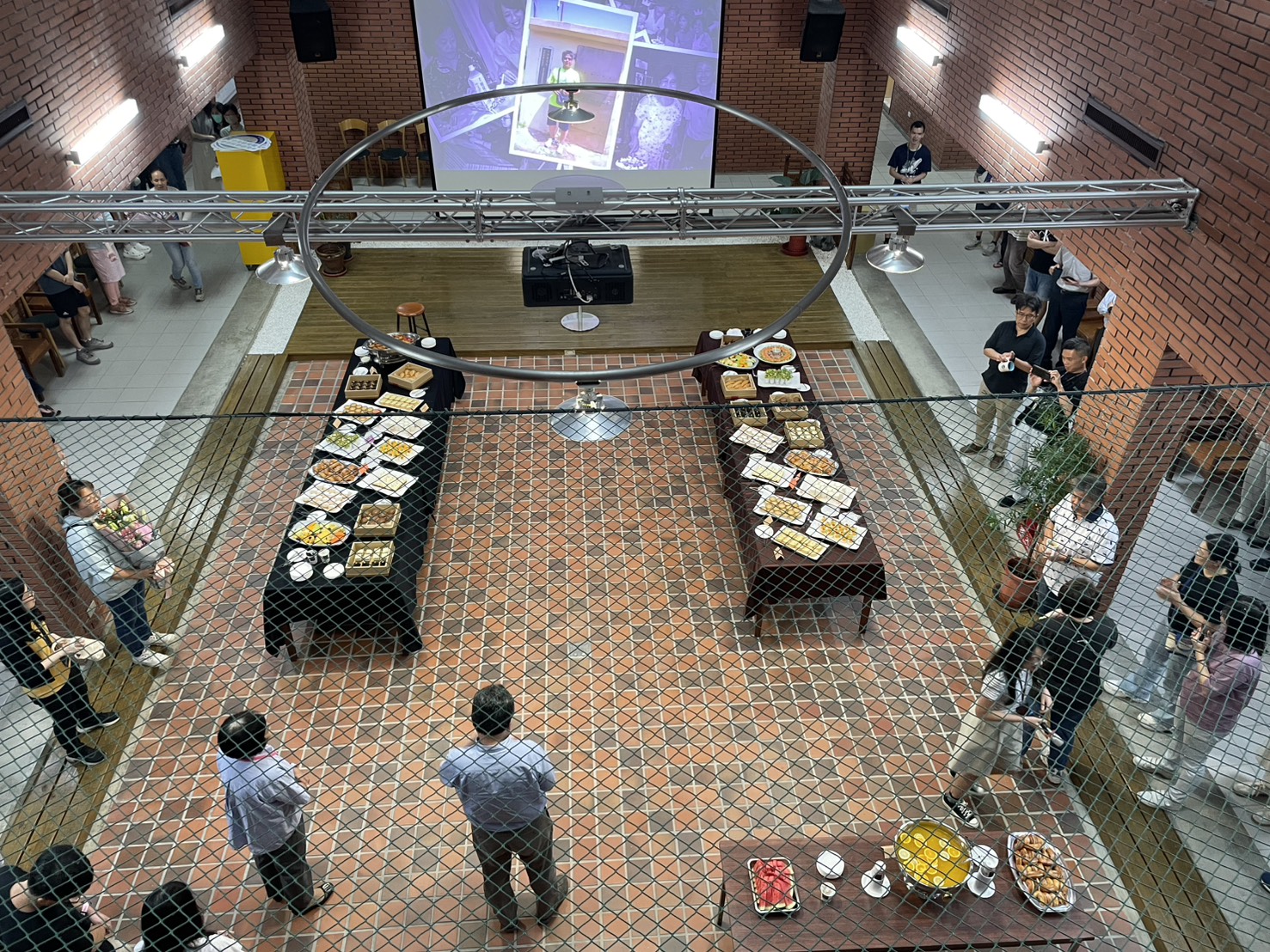 2025-06-05 A retirement tea party for Dr. Horng-Yue Chen, Ms. Feng-Lung Sung and Ms. Hueih-Fen Chiu.