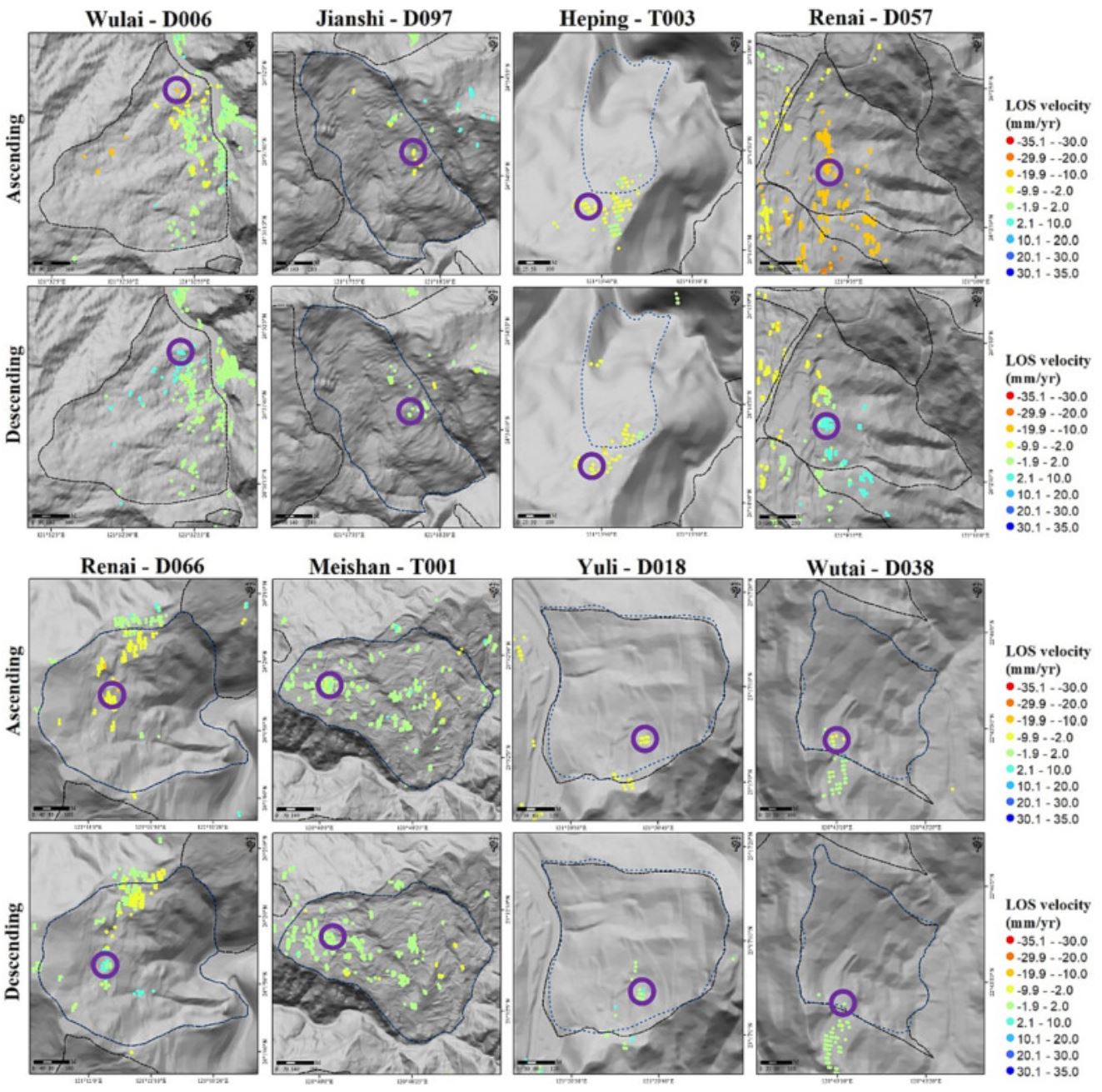 Tracking Slow Landslide Movements with Optimized MTInSAR Workflow (2023)